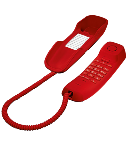 Teléfono Gigaset DA210 Rojo