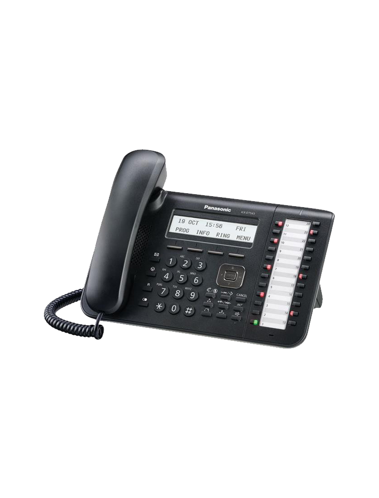 Teléfono Digital Panasonic KX-DT543NE-B - Color Negro