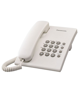 Teléfono Panasonic KX-TS500 Blanco