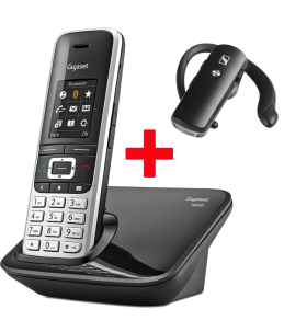 Teléfono Gigaset S850 + Auricular Sennheiser Ezx70