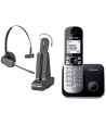 Teléfono Panasonic KX-TG6811 + Auricular Plantronics C565